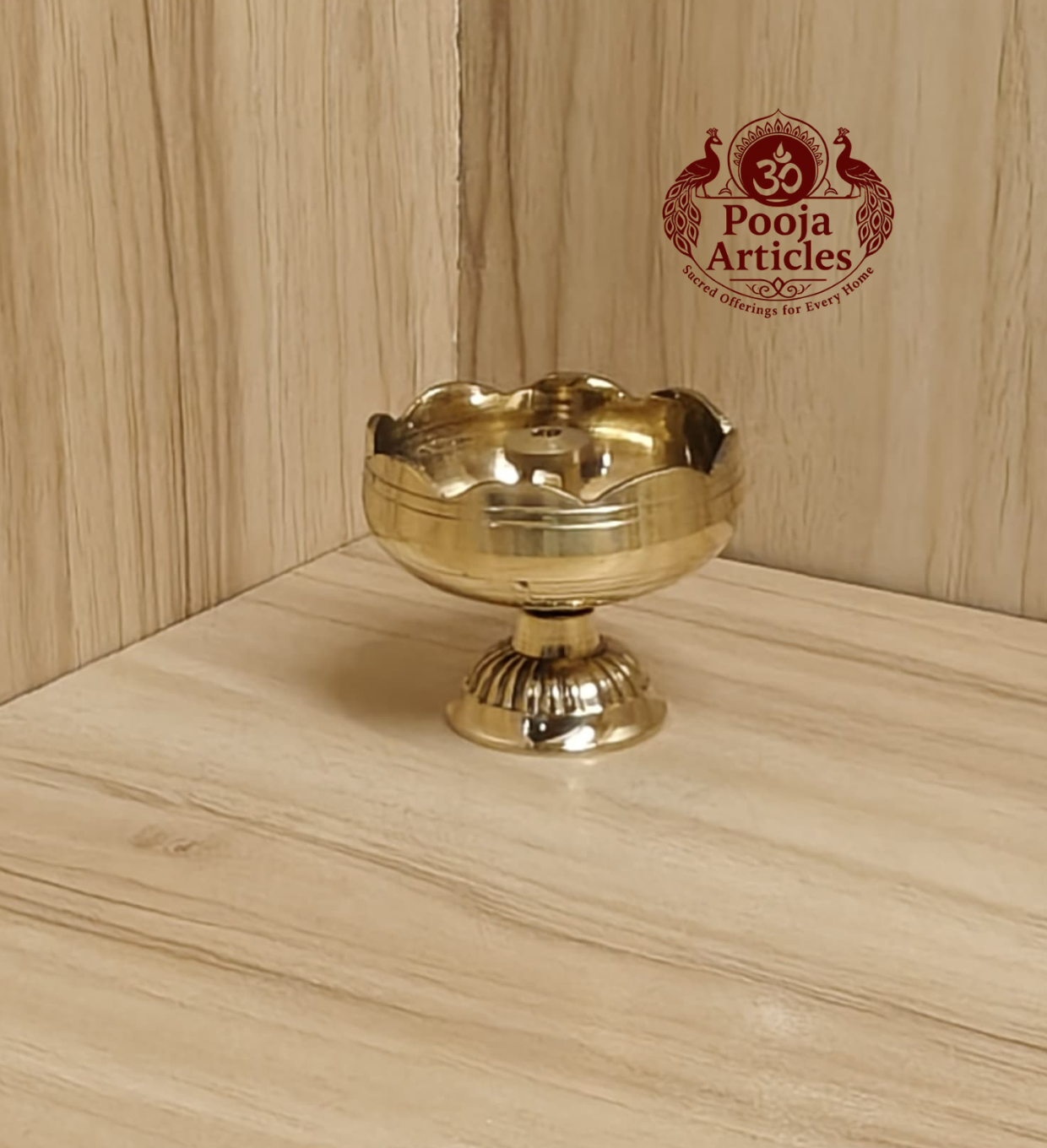 Brass Tomato Diya 1.5 Inch