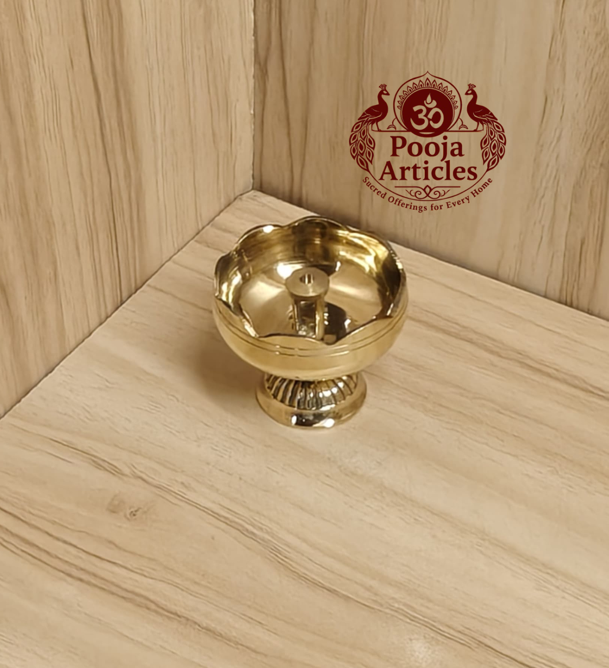 Brass Tomato Diya 1.5 Inch