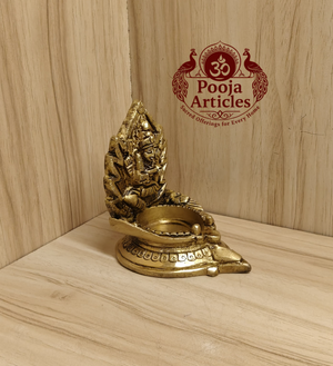 Brass Mariamman Vilakku 3 Inch
