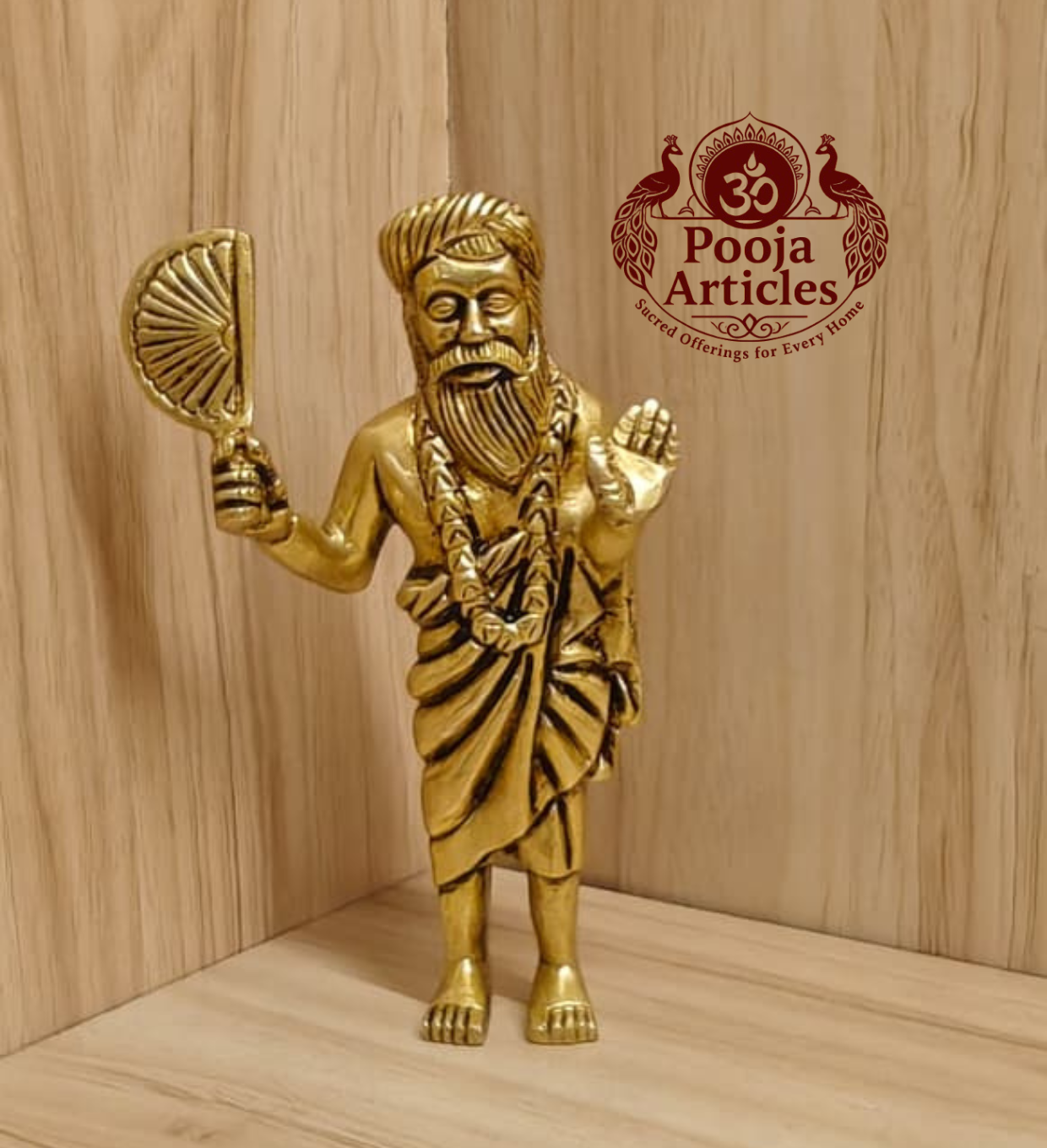 Brass Yogi Ramsuratkumar Statue 5 Inch