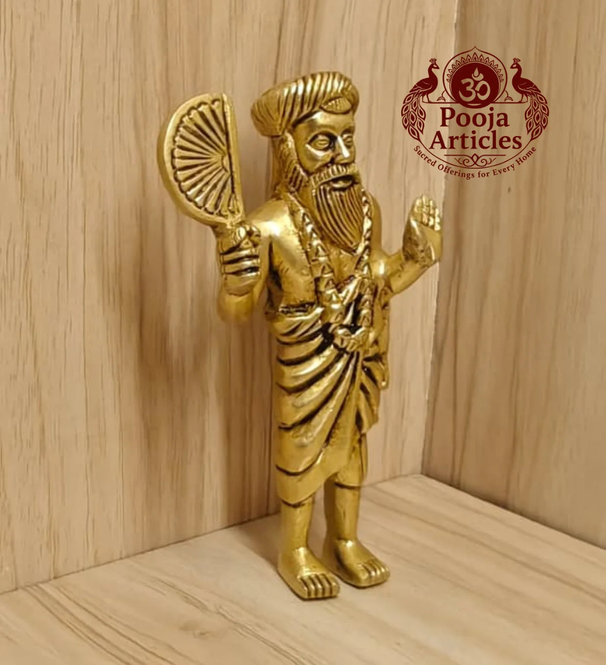 Brass Yogi Ramsuratkumar Statue 5 Inch