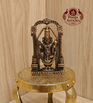 Copper Balaji Idol 3 Inch