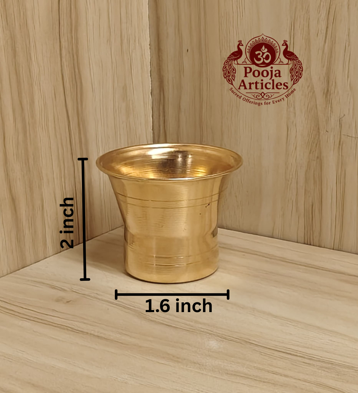 Copper Panchapatra 2 Inch