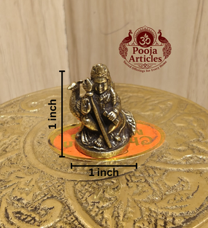 Miniature Brass Balamurugan Statue 1 Inch