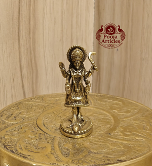 Miniature Brass Kali Statue 1.5 Inch