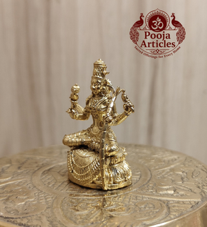 Panchaloha Kamatchi Amman Statue 1.5 Inch Pooja Articles