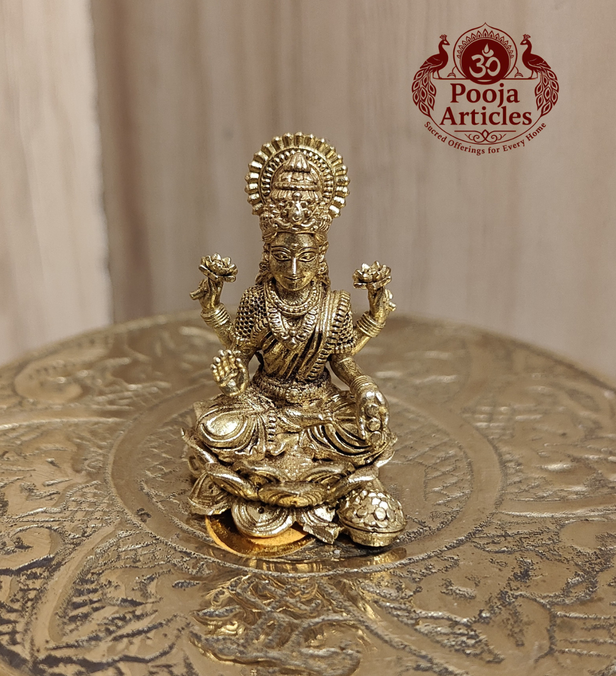 Panchaloha Lakshmi Idol 1.2 Inch