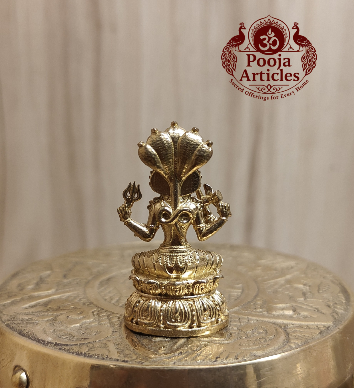Panchaloha Mariamman Idol 1.5 Inch Pooja Articles