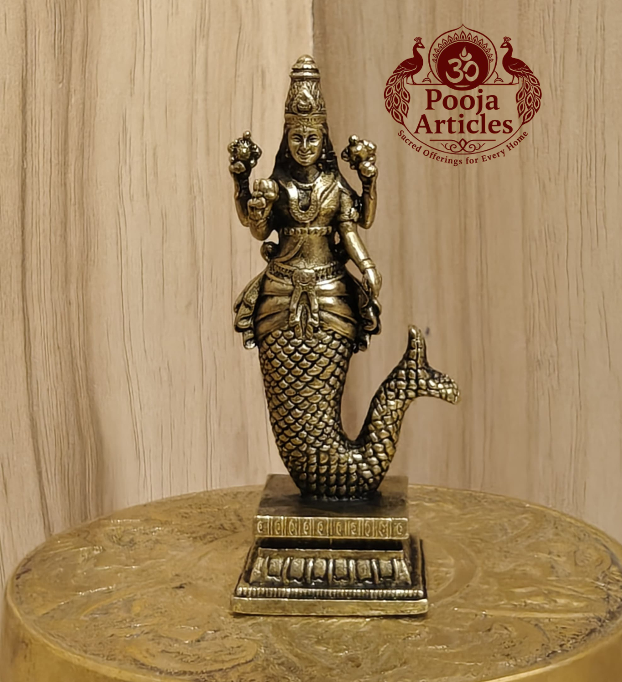 Premium Brass Dasavatharam Set 9 Inch