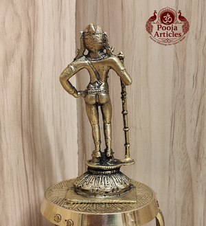 Premium Brass Palani Murugan Idol 4.1 Inch Pooja Articles