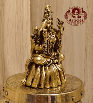 Premium Brass Rajarajeshwari Statue 3 Inch