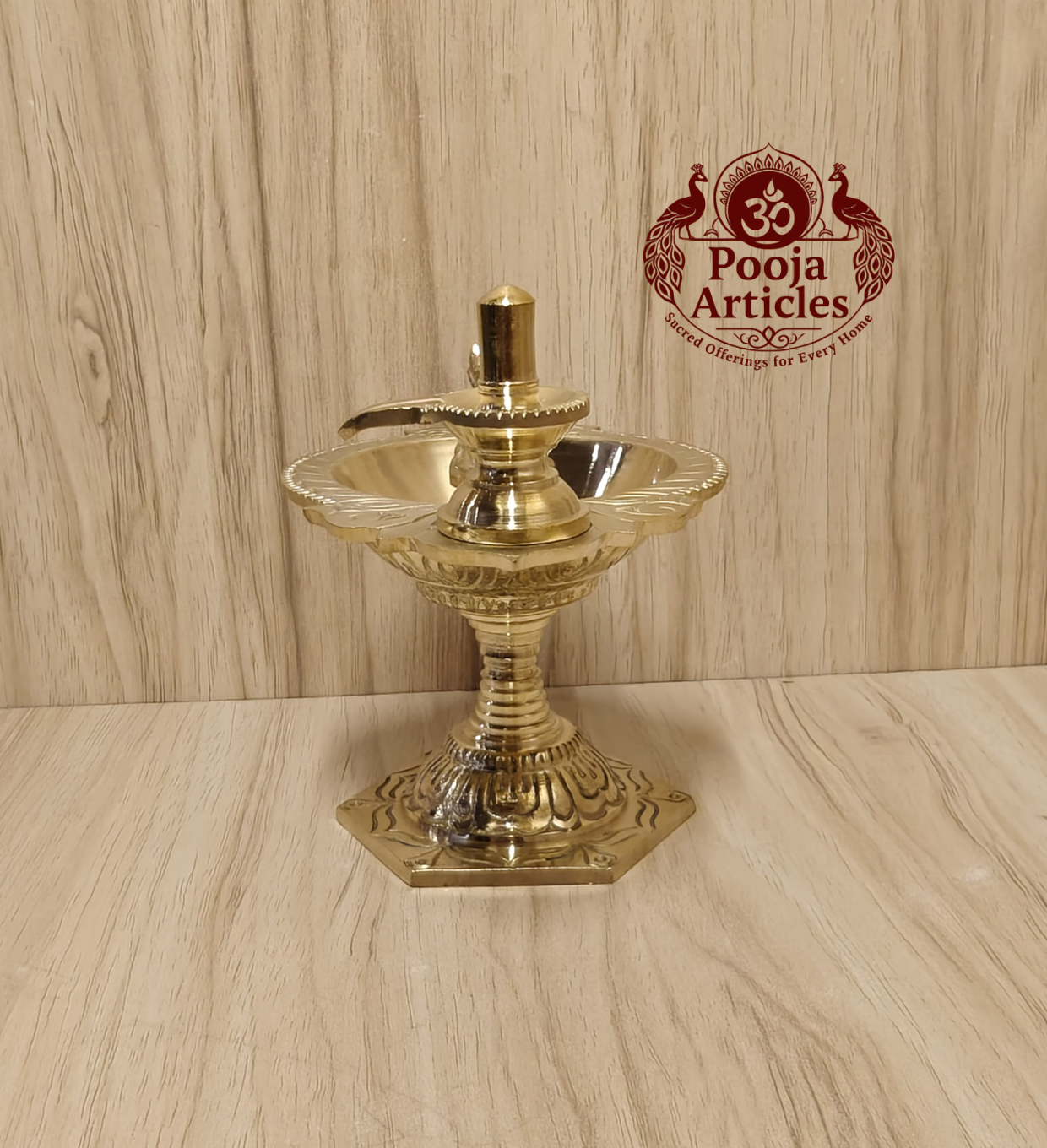 Brass Pradosha Vilakku 5 Inch