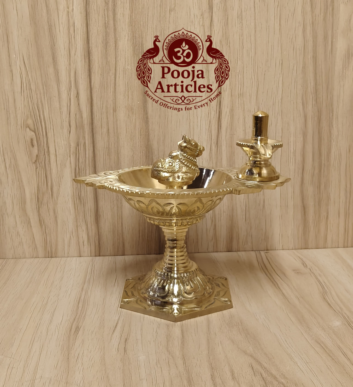 Brass Pradosha Vilakku 5 Inch