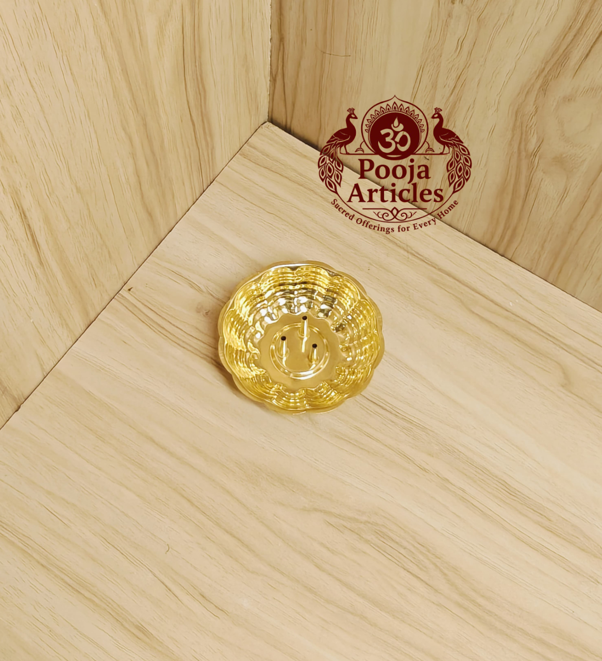 Brass Agarbatti Stand Size 0 – 30g