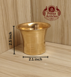 Copper Panchapatra 2.5 Inch