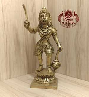 Bronze Karuppasamy Vigraham 9 Inch