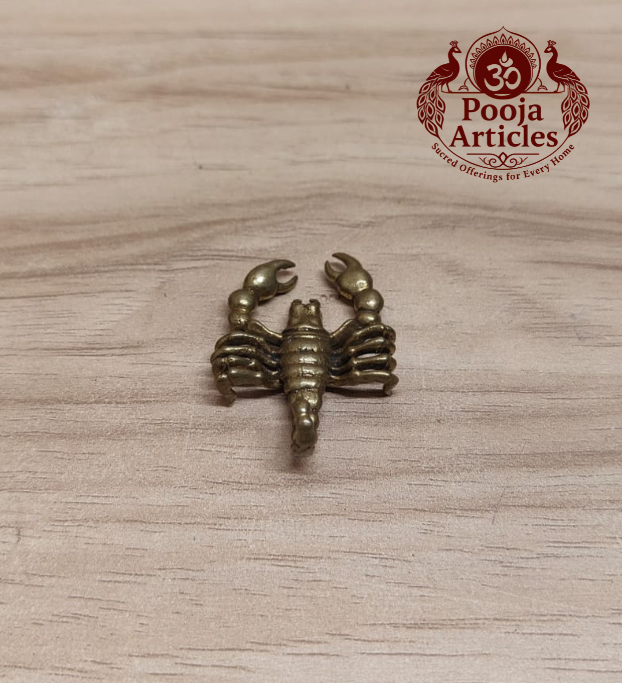 iniature Brass Scorpion Figurine 1.8 Inch
