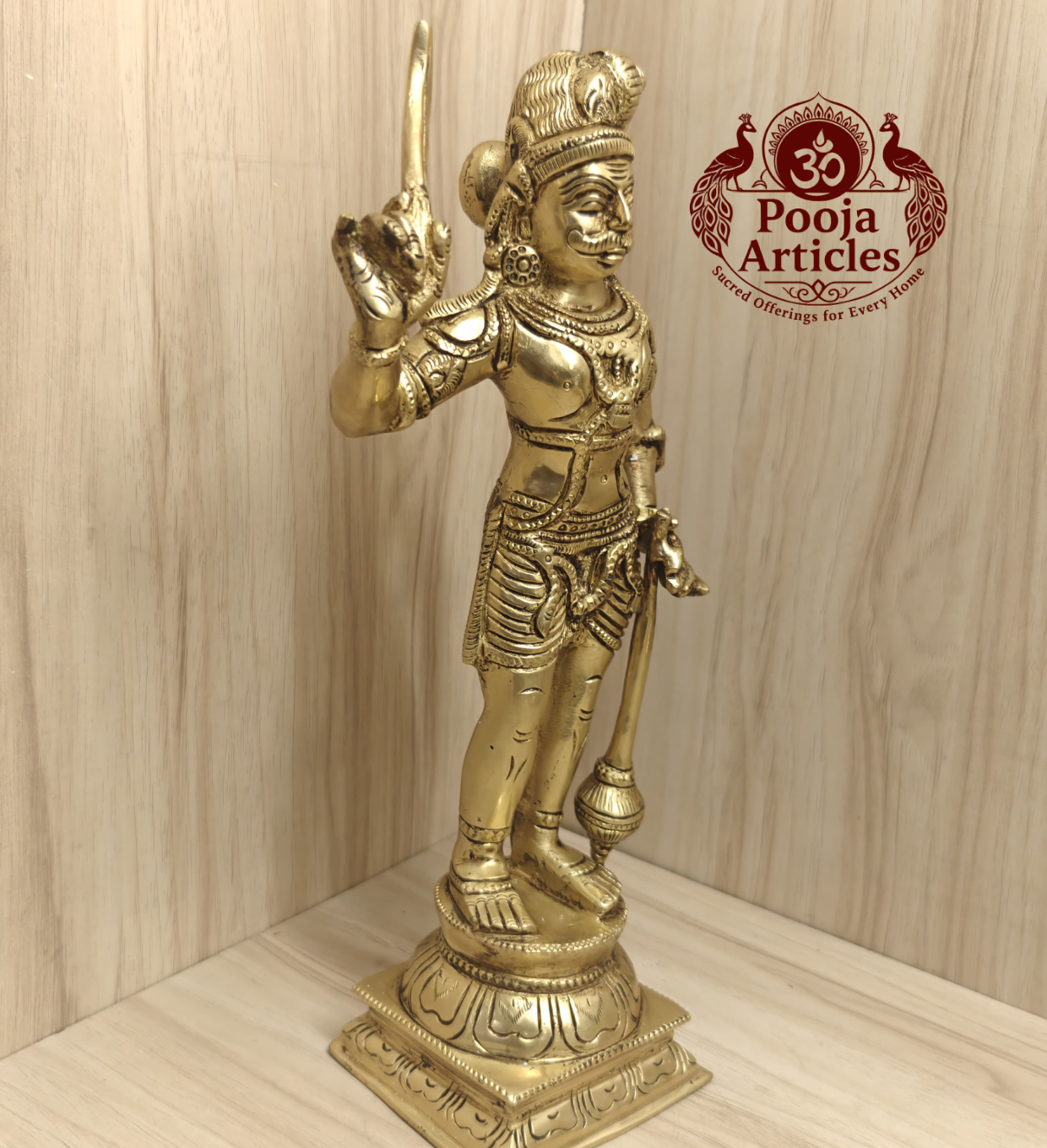 Bronze Karuppasamy Statue 11.5 Inch