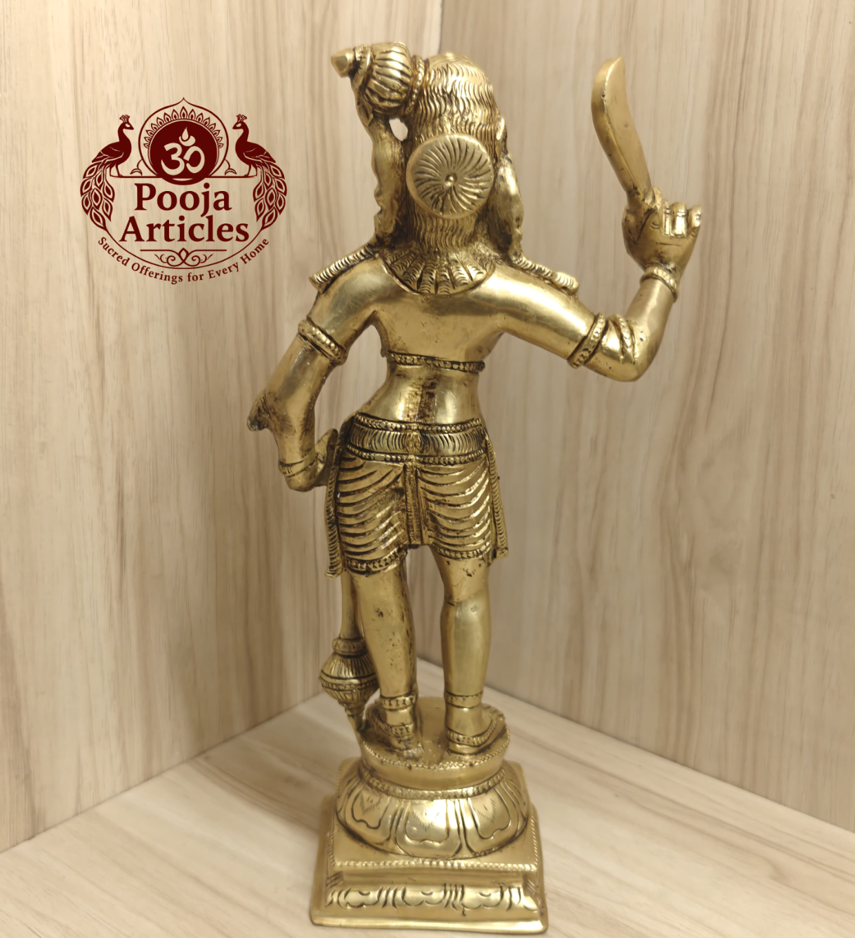 Bronze Karuppasamy Statue 11.5 Inch
