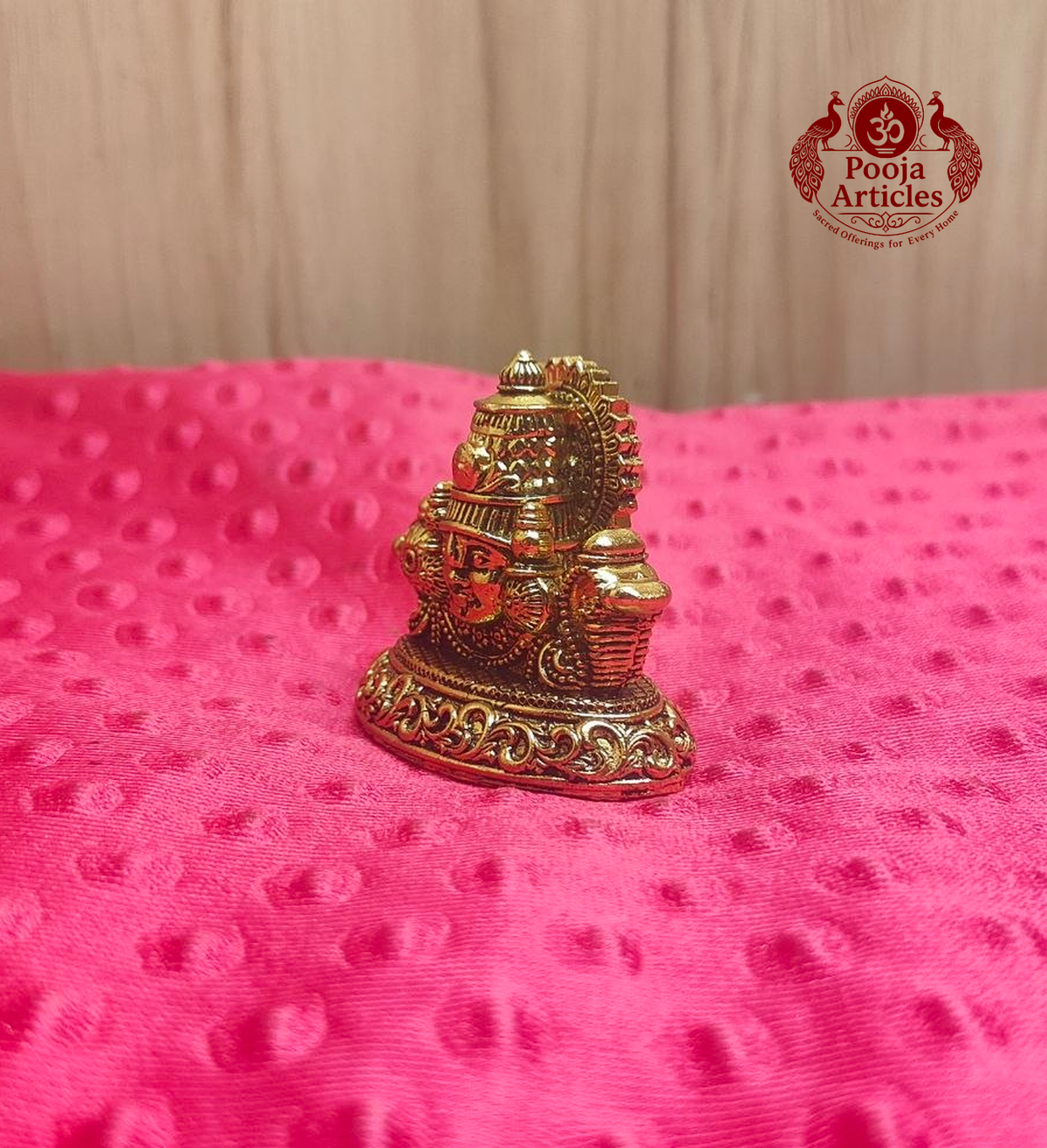 Premium Brass Thirupathi Balaji statue 2 Inch 