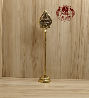 Brass Vel Stand 12 Inch